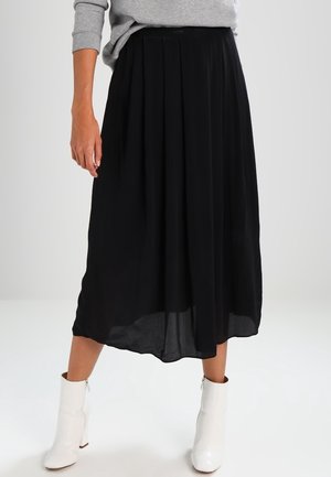 Falda acampanada - black