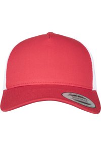 Flexfit TRUCKER 5-PANEL RETRO 2-TONE  - Šiltovka - red/wht