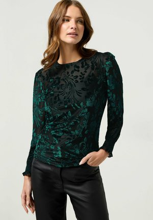 Langarmshirt - teal