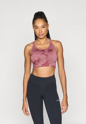 ONPTIE STRING SEAM BRA - Sujetadores deportivos con sujeción media - rose brown