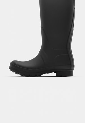Hunter ORIGINAL WOMENS ORIGINAL TALL BACK ADJUSTABLE BOOT - Wellies - black