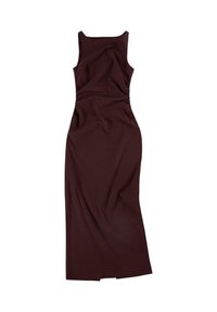 MIDI - Etuikleid - dark red