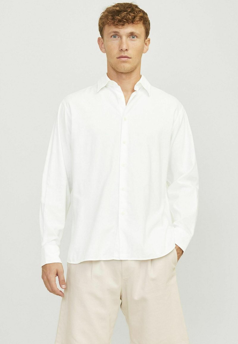 Jack & Jones Businesshemd - cloud dancer
