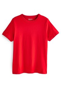 ESSENTIAL SHORT SLEEVE CREW NECK   - T-shirt - bas - burgundy red