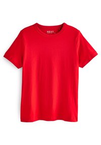 ESSENTIAL SHORT SLEEVE CREW NECK   - Basic póló - burgundy red