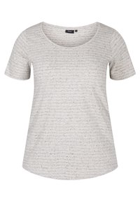 Zizzi Triko s potiskem - grey