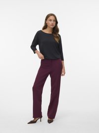 Vero Moda VMAVA 3/4 NOOS - Top s dlouhým rukávem - black