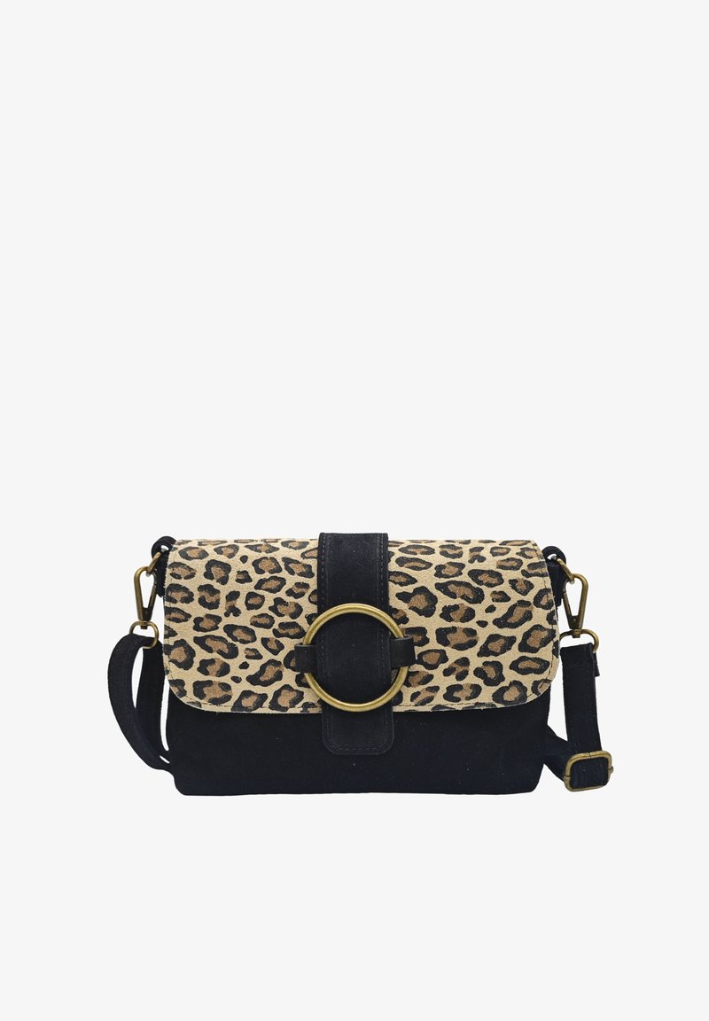 THEWAN. Sac bandoulière - noir leo