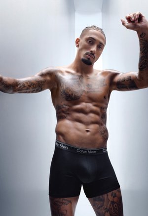 Calvin Klein Underwear BRIEF MICROFIBER STRETCH 3 PACK - Boxer aderenti lunghi - black