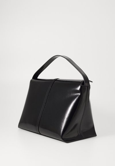 GCDS MEGA COMMA BAG UNISEX - Käsilaukku - black