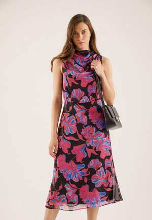 Anna Field Freizeitkleid - black/pink