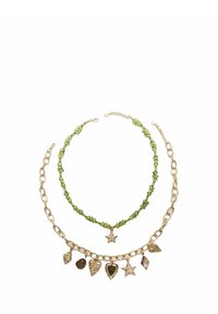 PACK OF 2 MULTI-CHARM - Ogrlica - gold-coloured