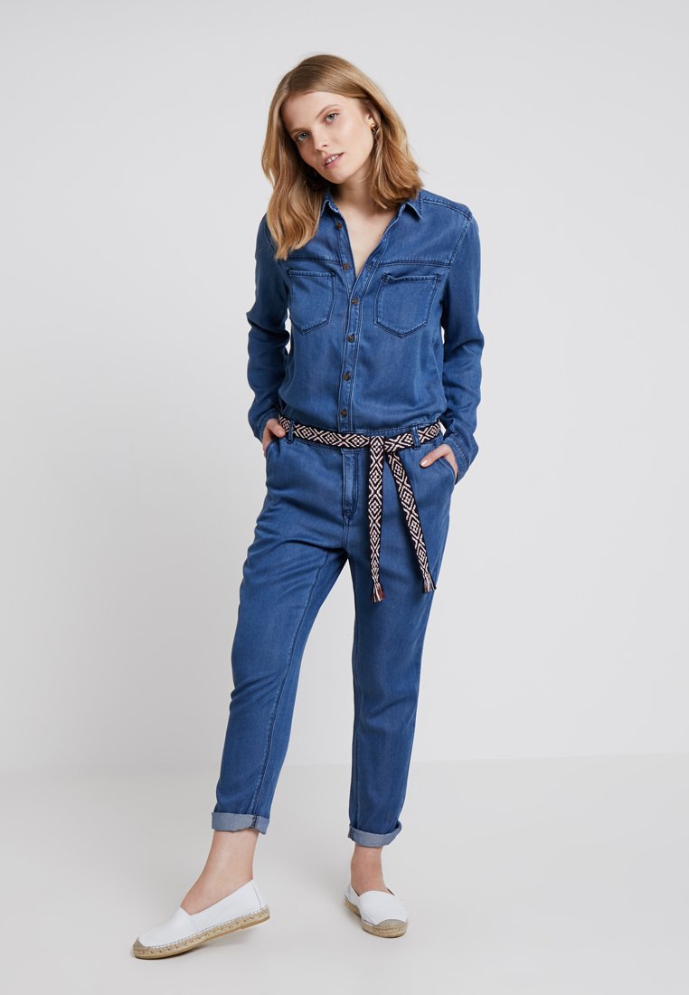 s.Oliver OVERALL Jumpsuit blue denim Zalando.nl s.Oliver OVERALL Jumpsuit blue denim Zalando.nl