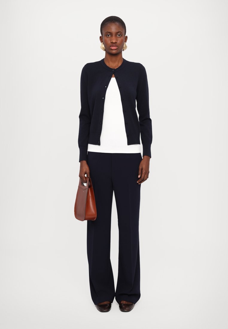 Filippa K SHORT CARDIGAN - Gilet - navy