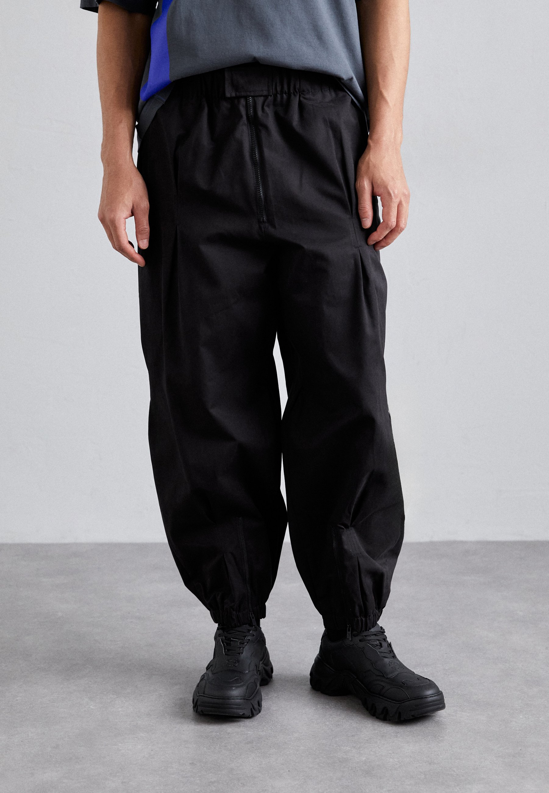 A-COLD-WALL* AUGMENT WIDE PANT - Trousers - black onyx/black 