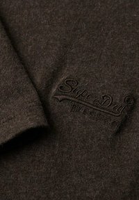 Superdry & Co VINTAGE LOGO  - T-shirt basic - rich brown marl