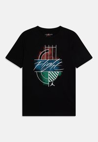 Jordan - PLAYGROUND TEE UNISEX - Nyomott mintás póló - black Miniatűr kép 1