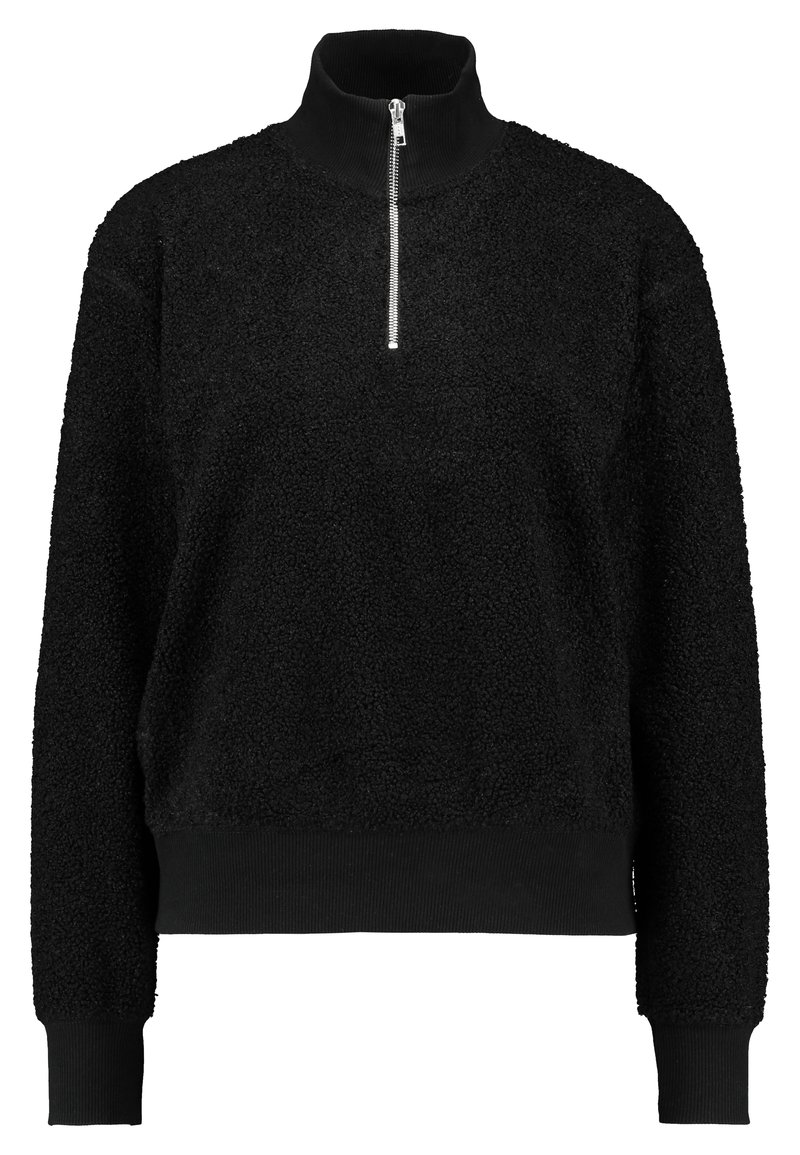 Topshop Strickpullover schwarz