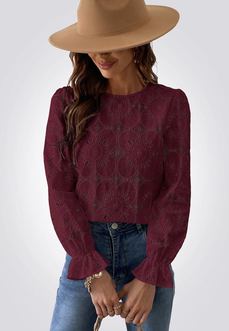 Cupshe Blouse - dark red