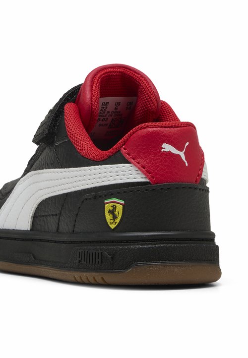PUMA SCUDERIA FERRARI CAVEN III SNEAKERS UNISEX - Baby shoes - black- white-rosso corsa — photo 5