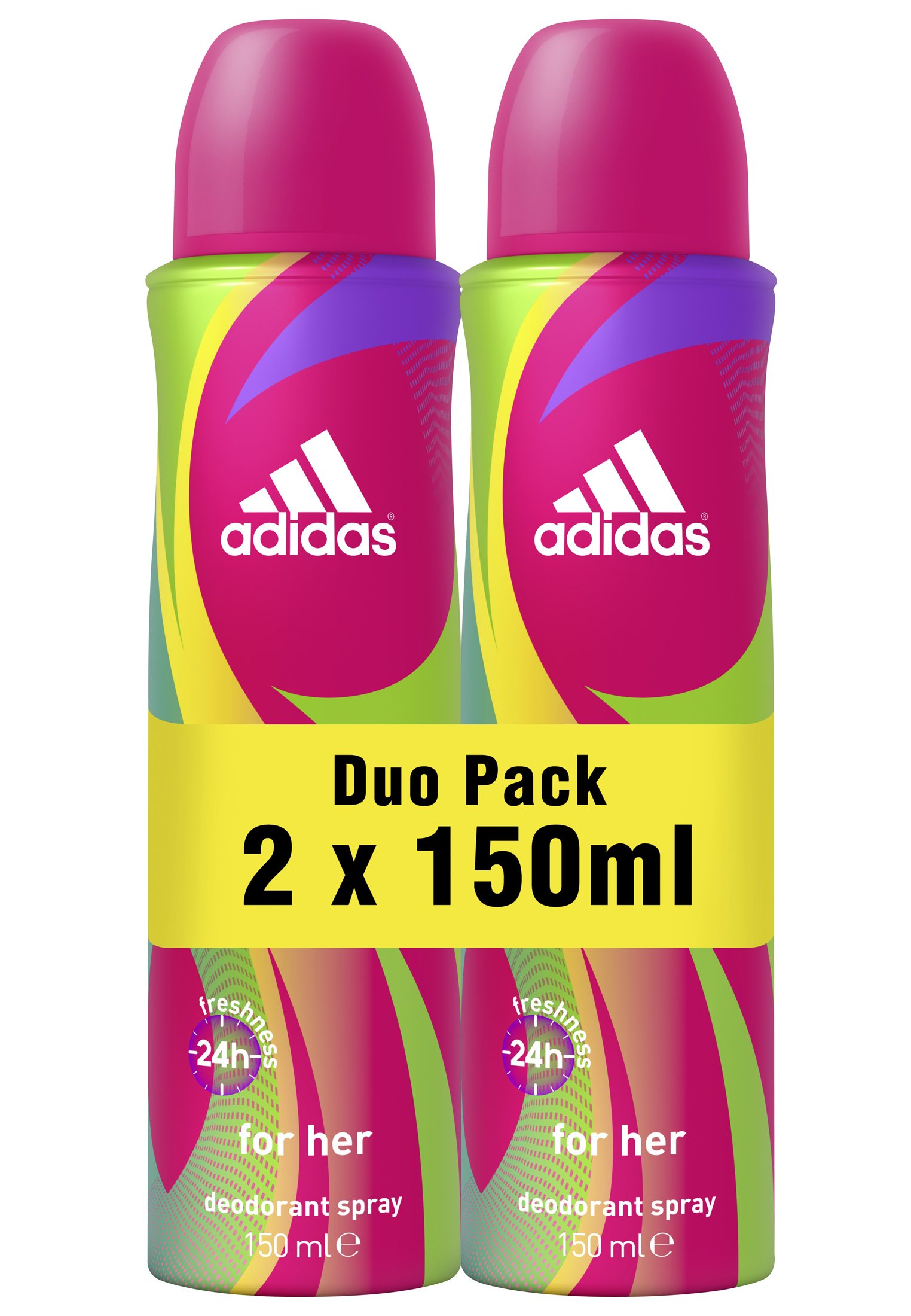 Adidas Fragrance ADIDAS GET READY FOR HER GIFT SET 2X150ML DEO