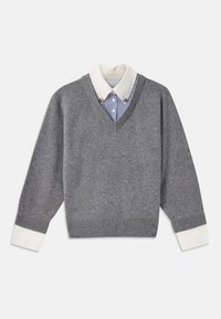 MANETTE - Strickpullover - gris chine