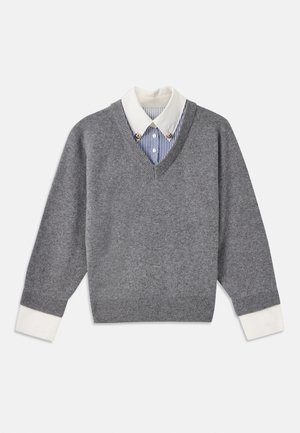 MANETTE - Džemperis - gris chine