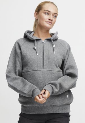 OXAndrea - Sweat à capuche - medium grey melange
