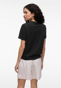 VILA VINORA  - T-shirts basic - black beauty