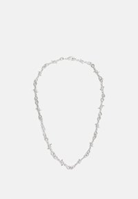 BARBED WIRE NECKLACE - Halsband - silver-coloured