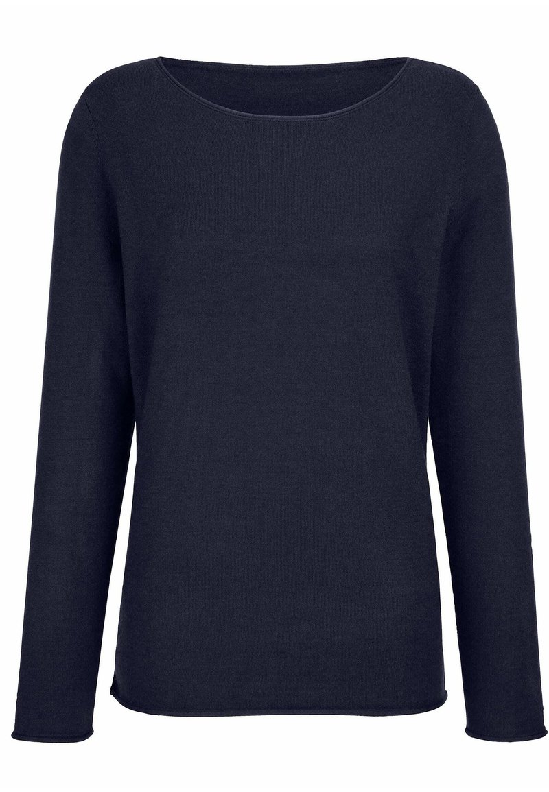 Damen Sweatshirts | Dress In PULLOVER Sweatshirt marineblau/dunkelblau - CN73707 Damen Sweatshirts | Dress In PULLOVER Sweatshirt marineblau/dunkelblau - CN73707