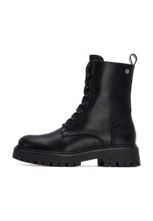 Botines con plataforma - black