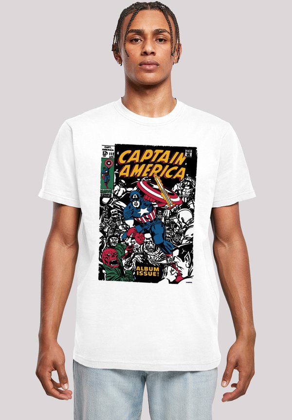 MARVEL CAPTAIN AMERICA ALBUM ISSUE COVER - T-Shirt print