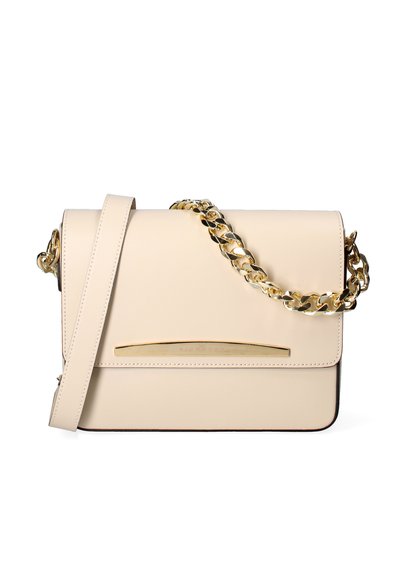 John Richmond Handtas - beige and gold