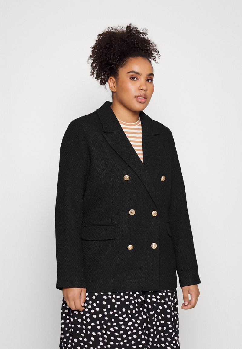 VERO MODA Blazer Femme Ample 3/4 Vmjesmilo - Lin Viscose Élégant Printemps Été Col Revers Casual Chic