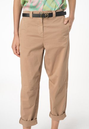 POLISSENA  - Stoffhose - tawny brown beige