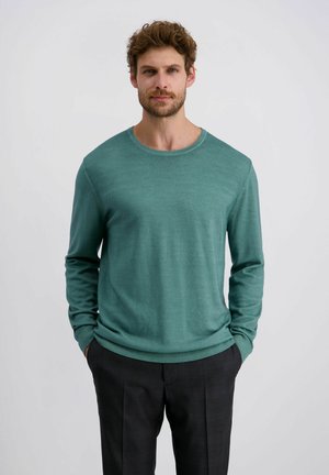Strickpullover - grün