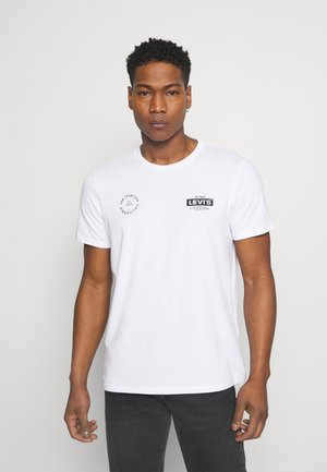 BOXTAB GRAPHIC TEE - T-shirt z nadrukiem - white