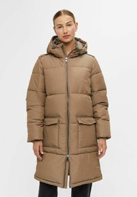 Object OBJZHANNA LONG JACKET - Manteau d'hiver - fossil