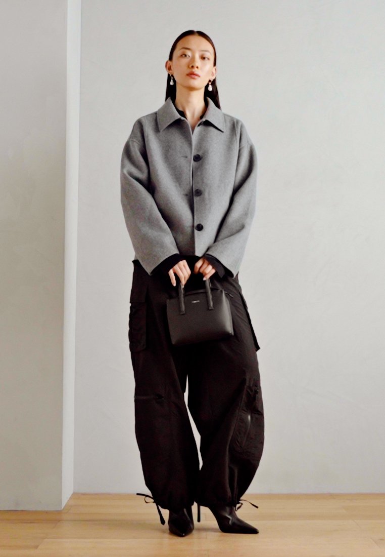 Lindex JACKET MELISSA - Light jacket - grey melange/light grey