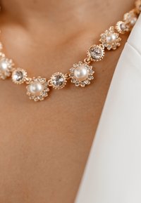 Marchesa FRONTAL - Κολιέ - gold-coloured/cream