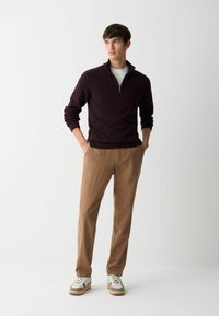 Colmar Originals BRANDED HALF-ZIP - Pulóver - berry