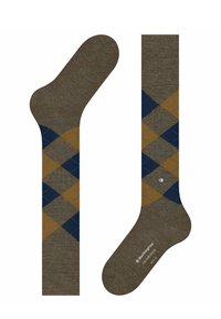 Burlington MELANGE EDINBURGH - Calzettoni - forest
