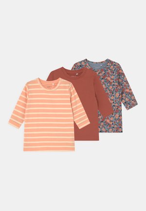 NBFMOLLY 3 PACK - Long sleeved top - dusty blue