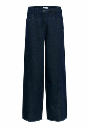 Object, JEANS WIDE LEG - Coupe large - dark blue denim
