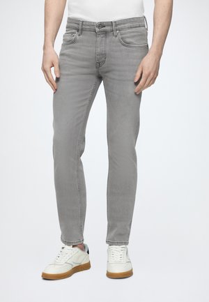 Marc O'Polo TROUSERS SHAPED FIT SHAPED LEG LOW WAIST CROTCH REGULAR LENGTH - Slimfit džínsy - light grey wash