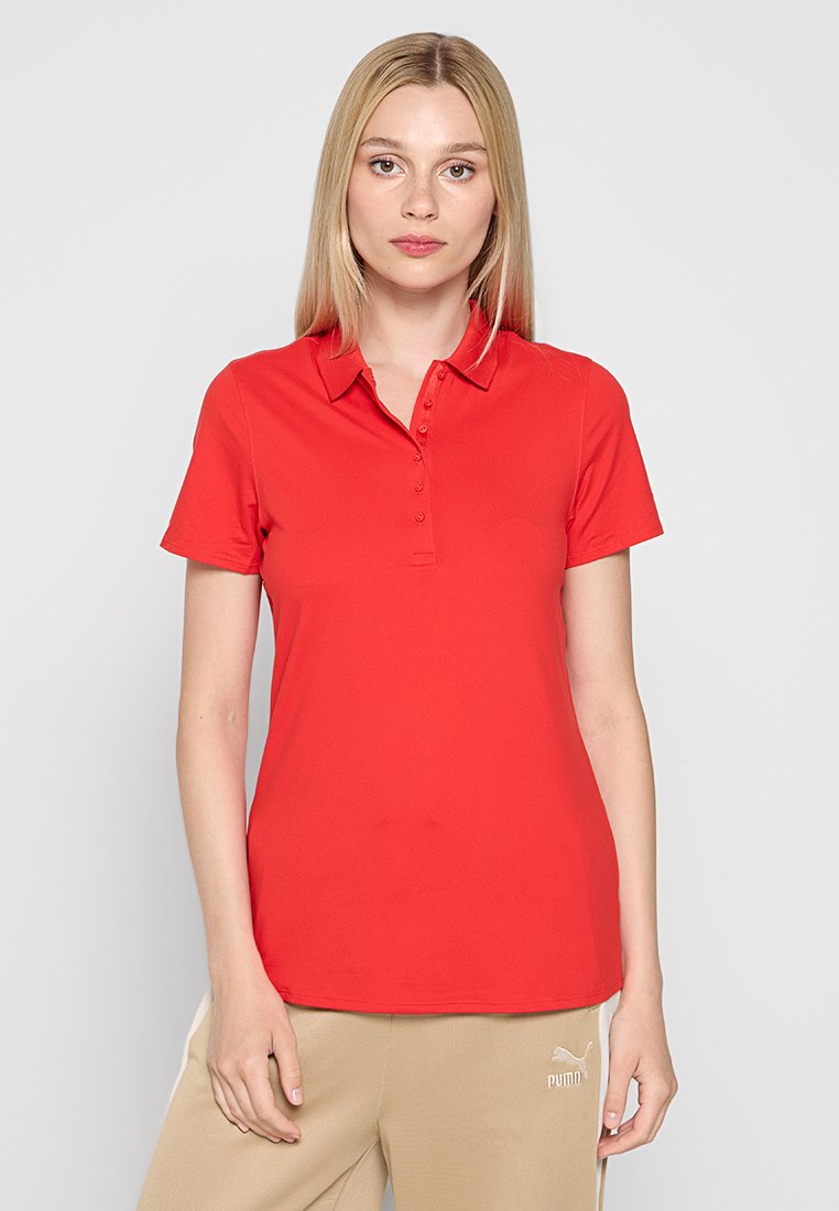 Puma Poloshirt lichtrood Puma Poloshirt lichtrood