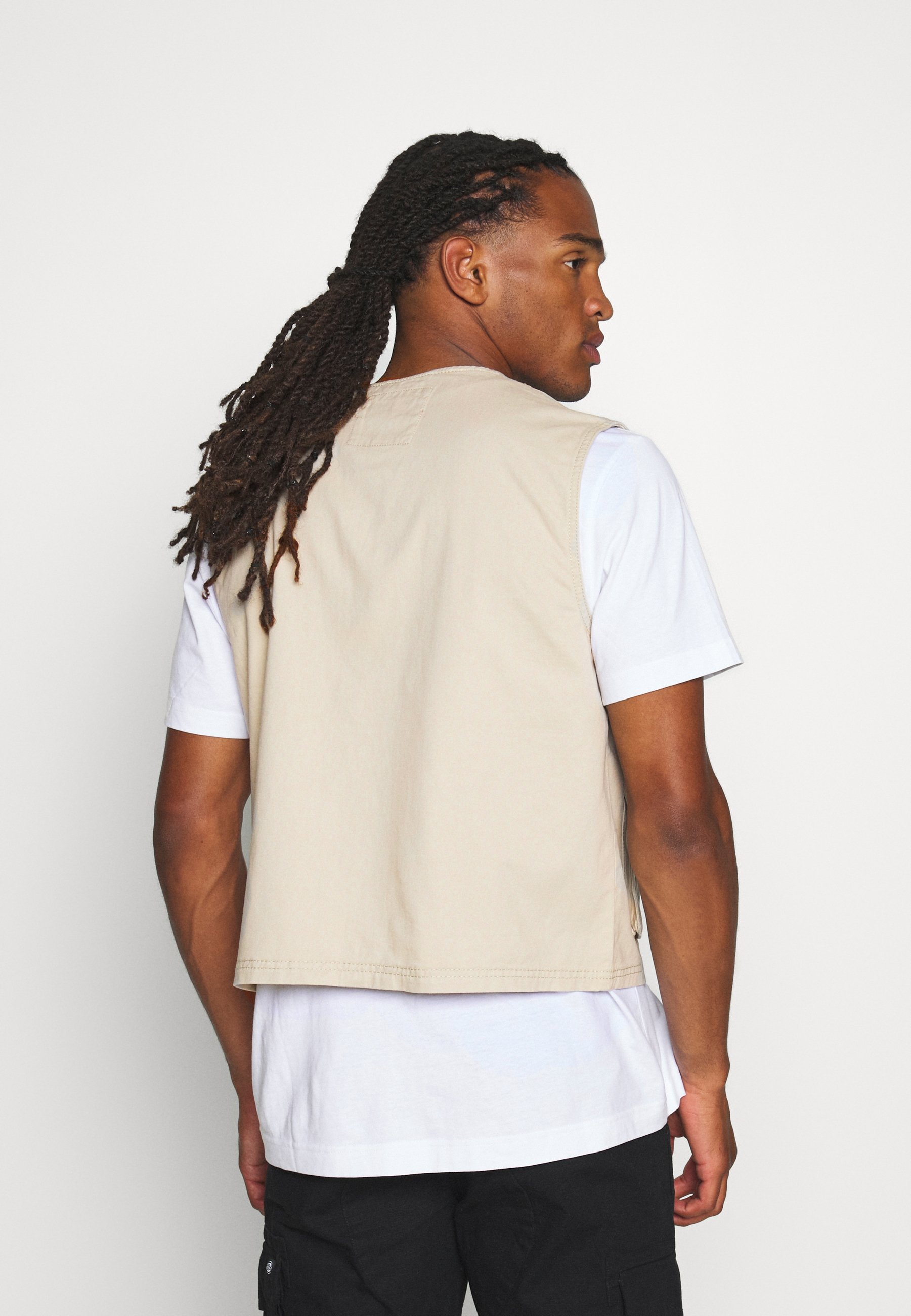 Brave Soul Vest stone Zalando.no Brave Soul Vest - stone