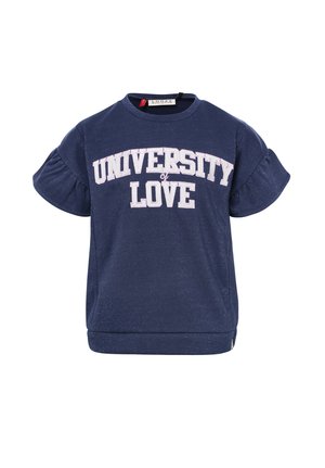 T-shirt print - blauw