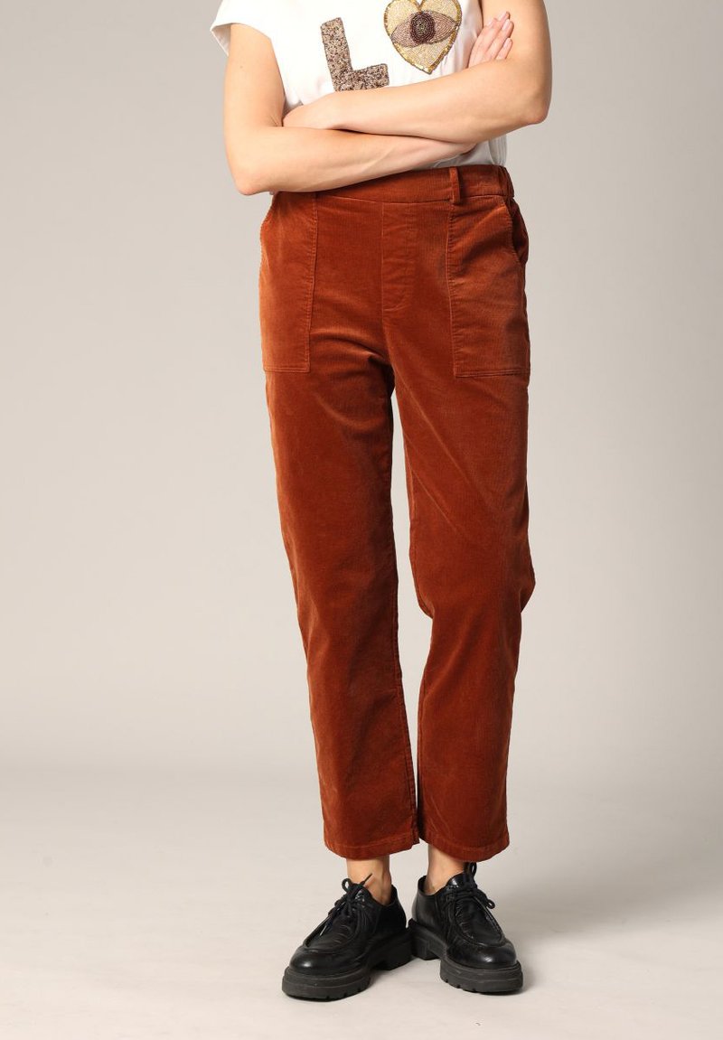 DEELUXE WIYANA - Straight leg jeans - Whisky